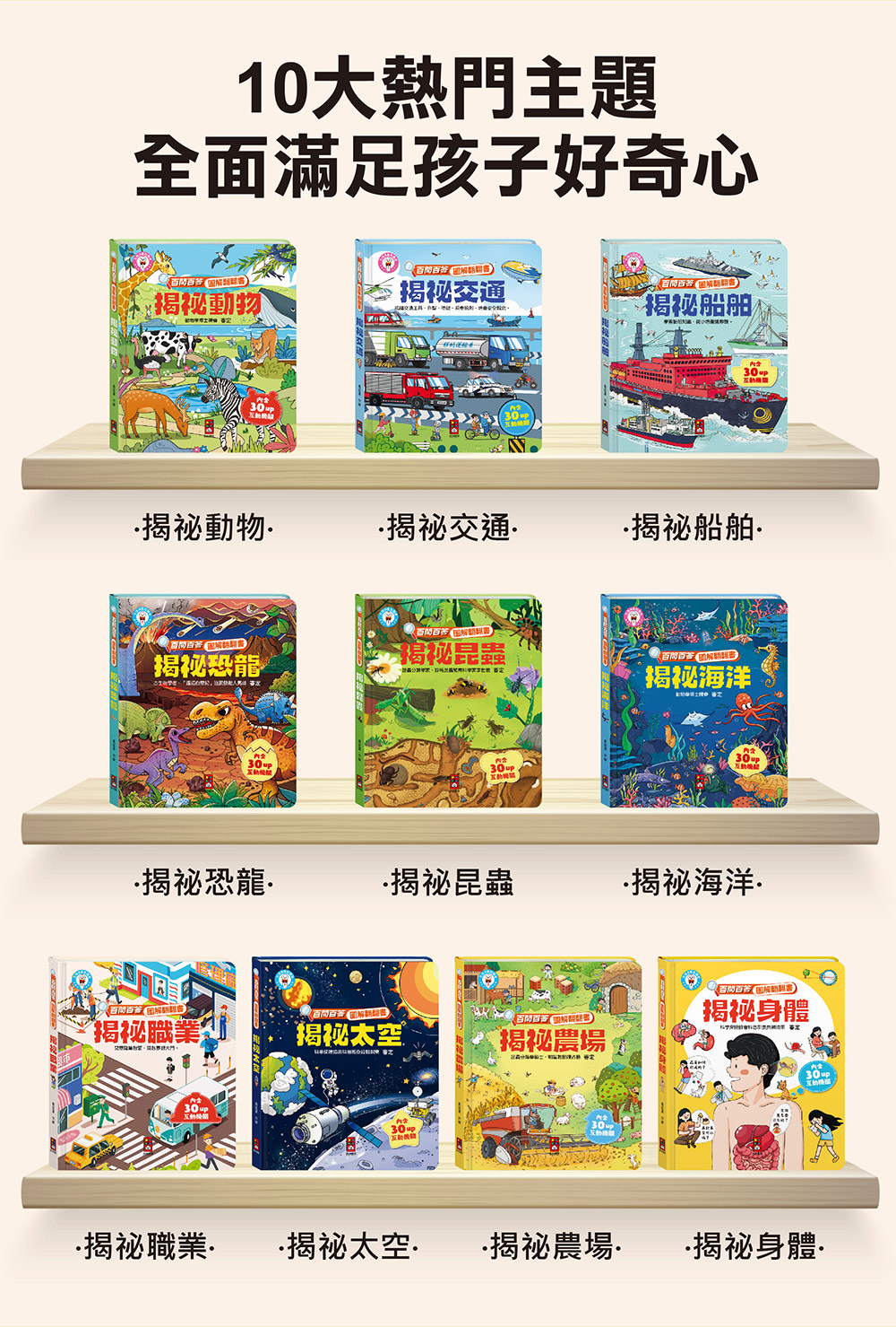 百問百答圖解翻翻書 百問百答圖解翻翻書